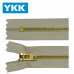 ZÍPER METAL FIXO MÉDIO DOURADO YKK YGRO