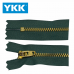 ZÍPER METAL FIXO MÉDIO DOURADO YKK YGRO