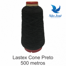 LASTEX SÃO JOSÉ CONE C/500M COR PRETO